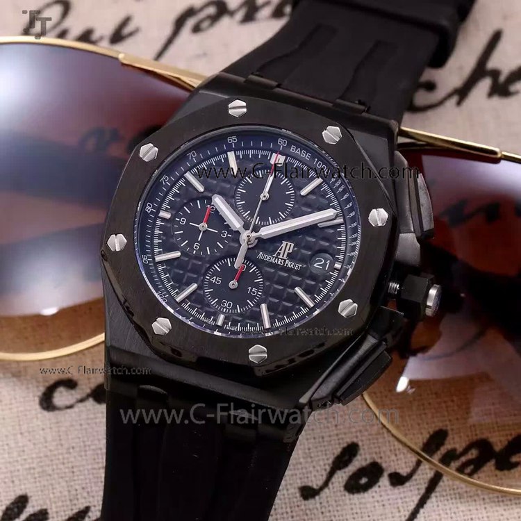 Audemars Piguet Royal OakOffshore All Black Copy Watch